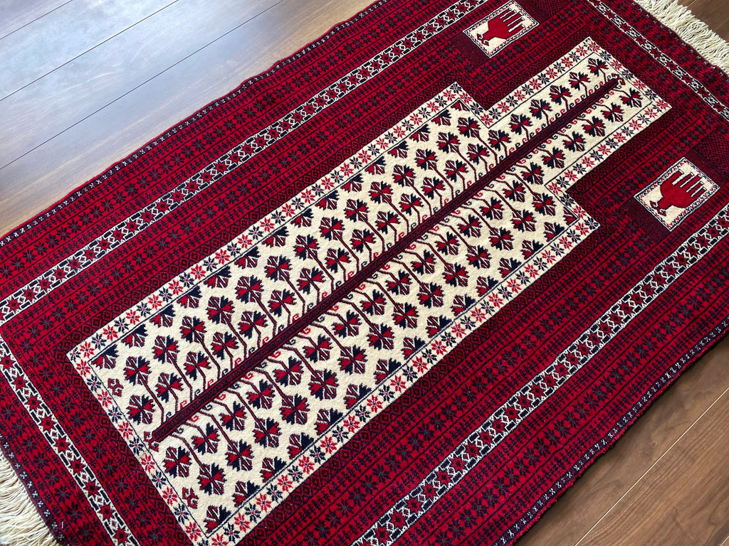 バルーチ族 トライバルラグ ペルシャ絨毯 158×101cm