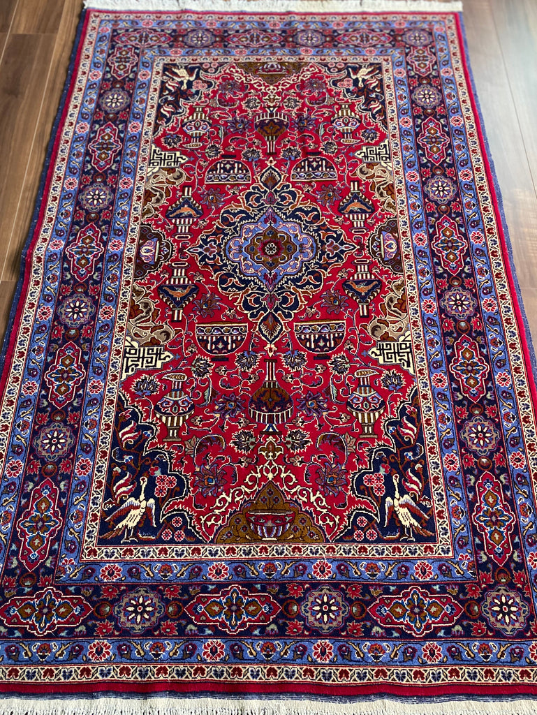 マシャド産 ペルシャ絨毯 194×122cm– MARC My Aladdin's Rug & Carpet