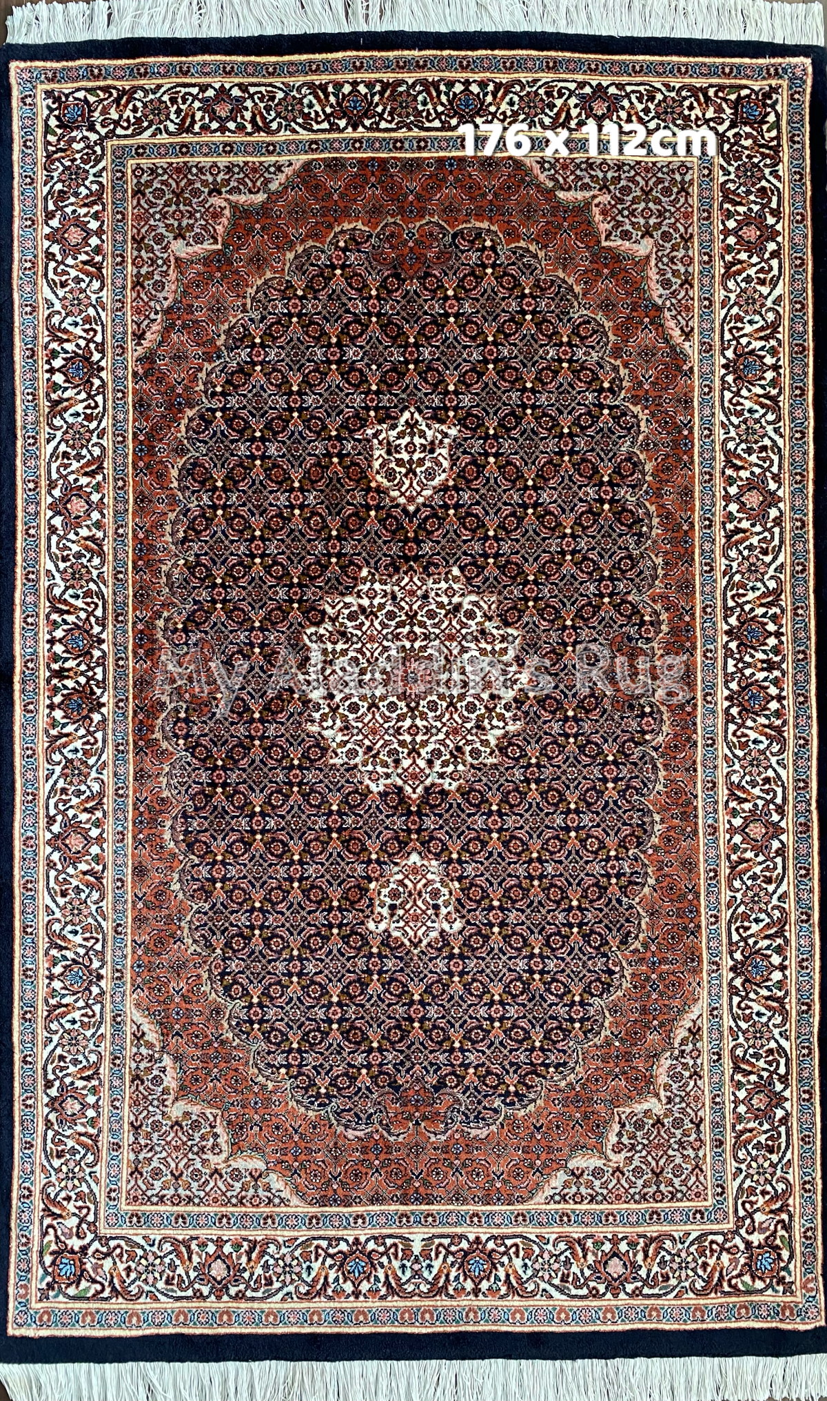 ビジャー産 ペルシャ絨毯 176×112cm– MARC My Aladdin's Rug & Carpet