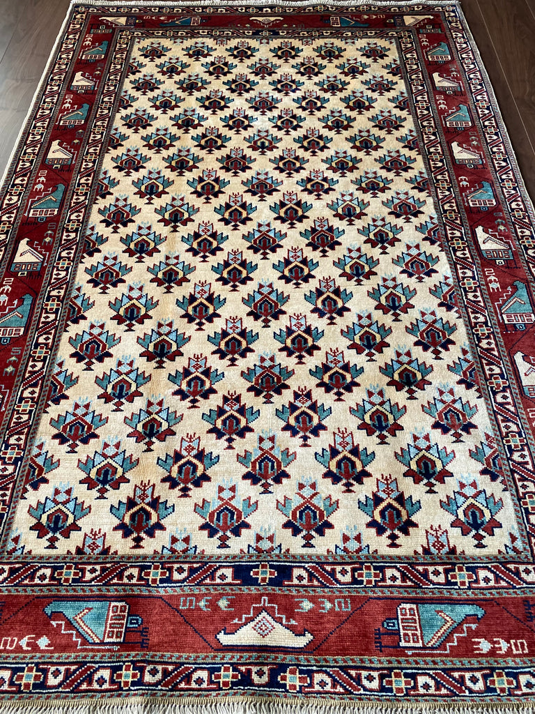 コーカサス絨毯 シルヴァン 178×119cm– MARC My Aladdin's Rug & Carpet