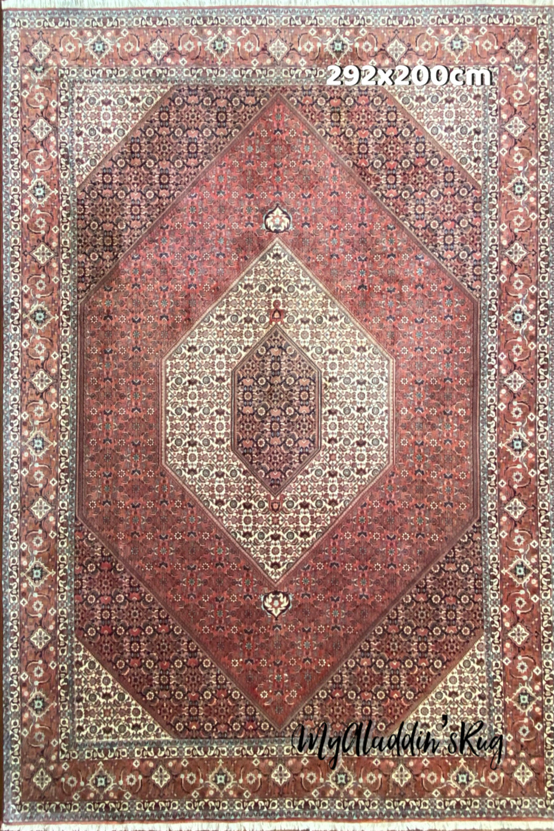 ビジャー産 ペルシャ絨毯 292×200cm– MARC My Aladdin's Rug & Carpet