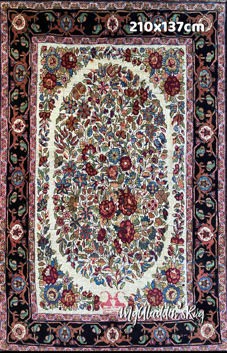 ファラハン産 ペルシャ絨毯 210×137cm