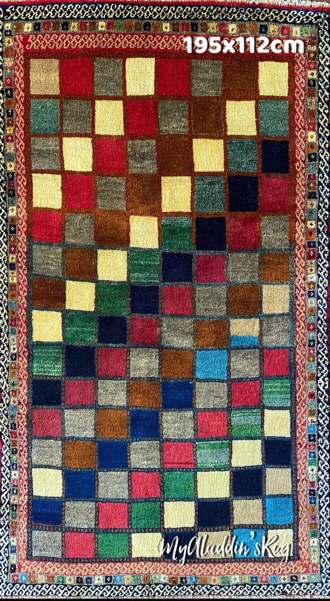 ペルシャギャッベ 195×112cm– MARC My Aladdin's Rug & Carpet