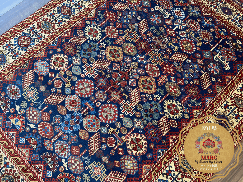 カシュガイ族 トライバルラグ 205×150cm– MARC My Aladdin's Rug & Carpet