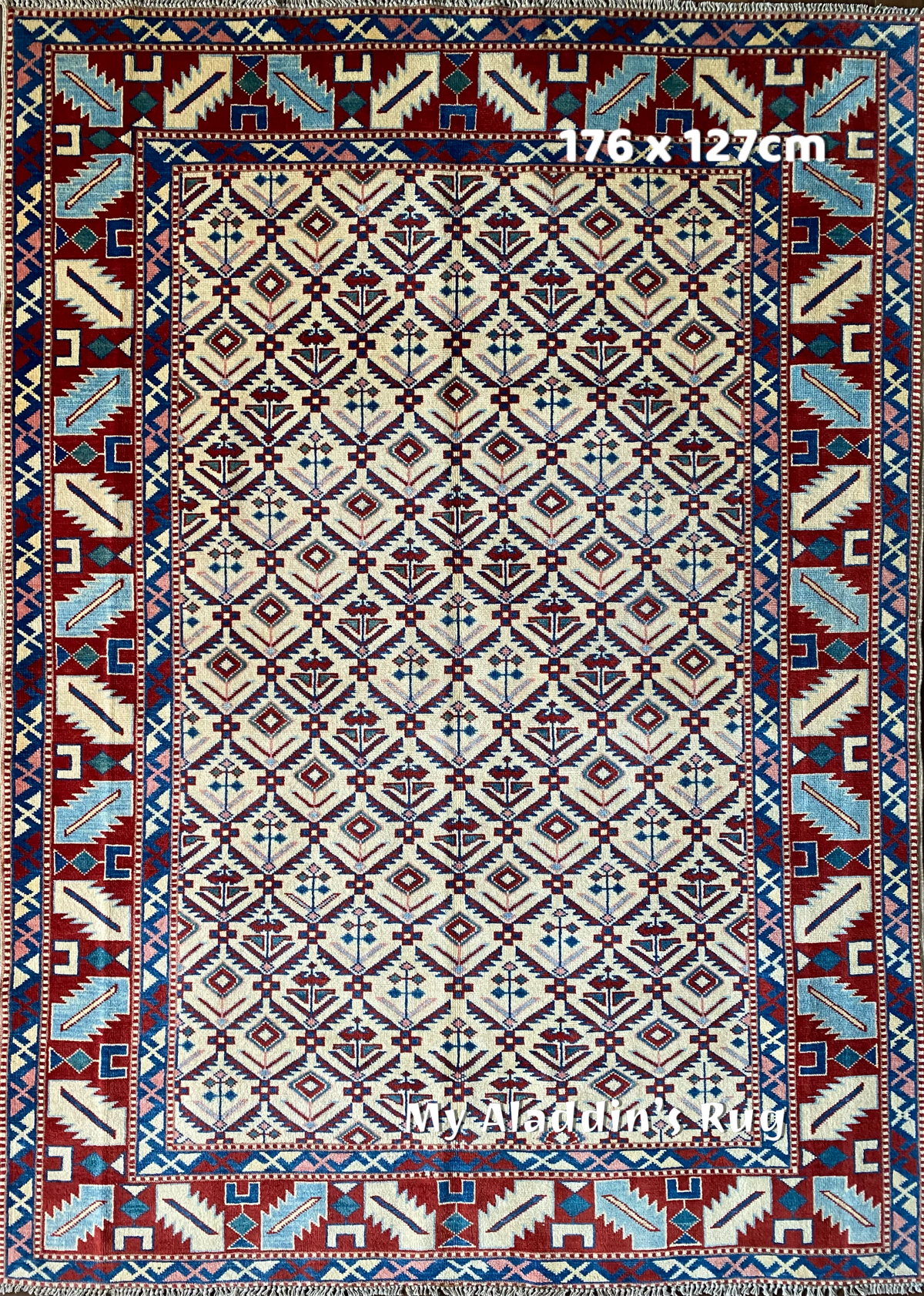 コーカサス絨毯 シルヴァン 176×127cm– MARC My Aladdin's Rug & Carpet