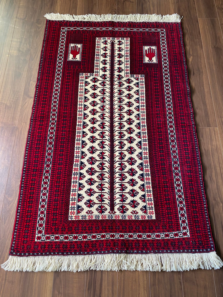 バルーチ族 トライバルラグ ペルシャ絨毯 158×101cm-