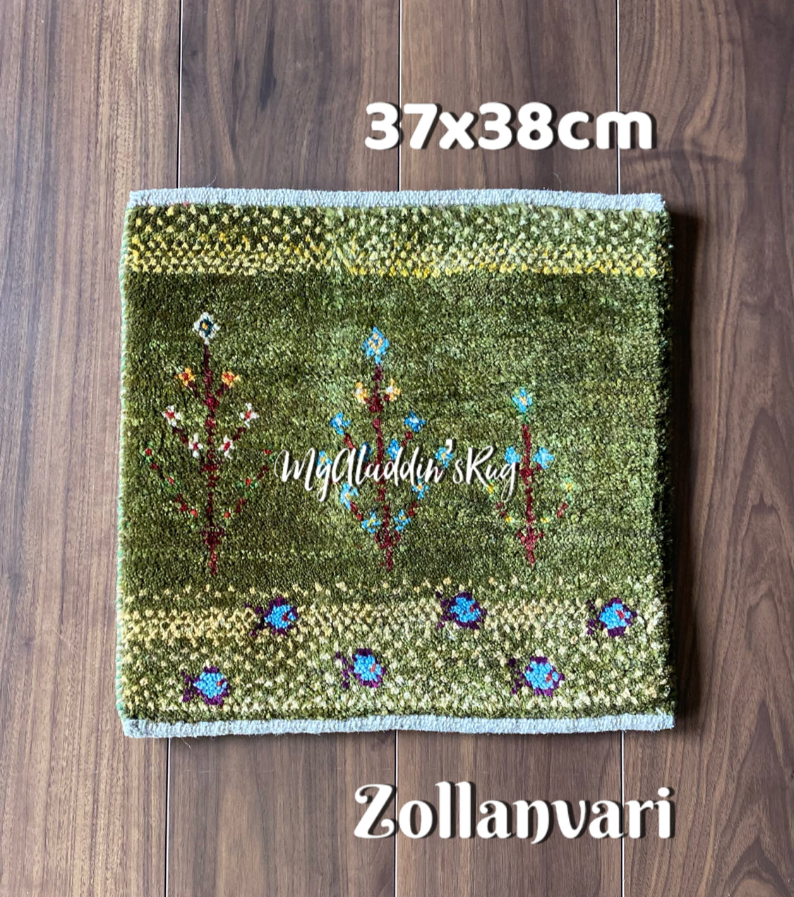 ゾランヴァリ ギャッベ 37×38cm ZOLLANVARI ミニマット– MARC My