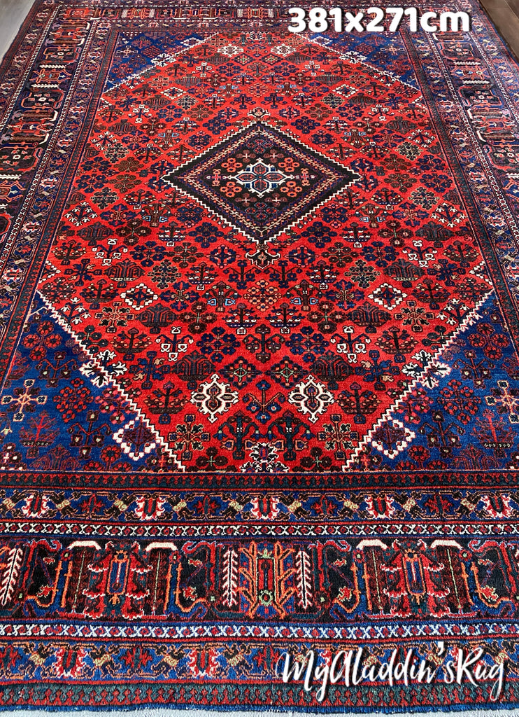 ペルシャ絨毯 ジョーザン産 91.5×65cm